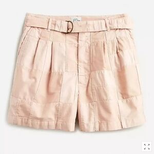 J. Crew Limited Edition‎ D-Ring Patchwork Short in Warm Clay